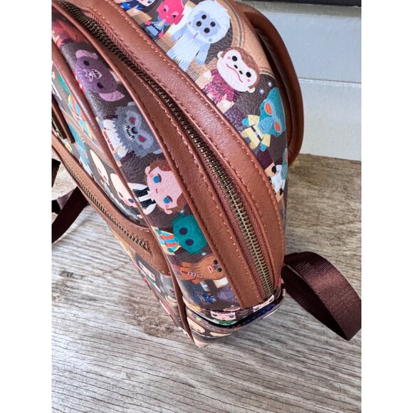 Loungefly Star Wars Chibi Kawaii Mini Backpack Character Print Faux Leather Bag main image 6